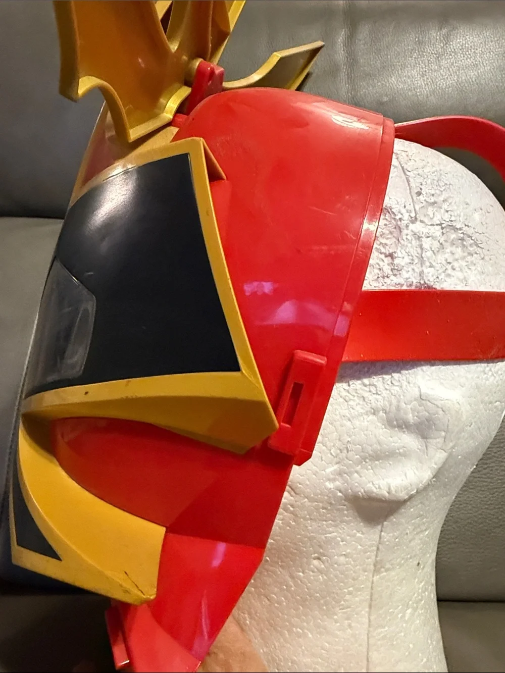 2012 Bandai Power Rangers Super Samurai Shogun Red Ranger Deluxe Talking Mask